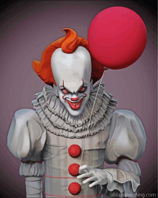 Aesthetic Pennywise Paint By Numbers.jpg