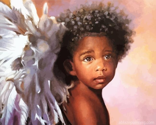 Angel Black Boy Paint By Numbers.jpg