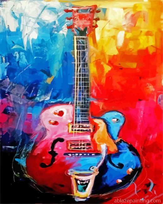 Abstract Electric Guitar Art Paint By Numbers.jpg