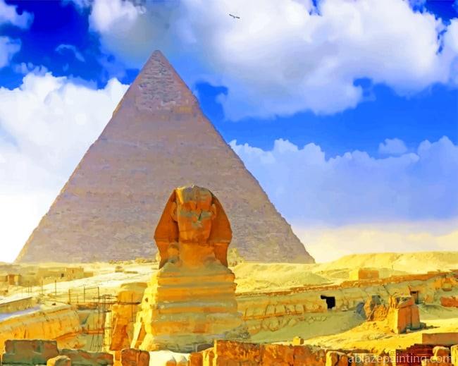 Pyramid Of Khafre Landmarks Paint By Numbers.jpg