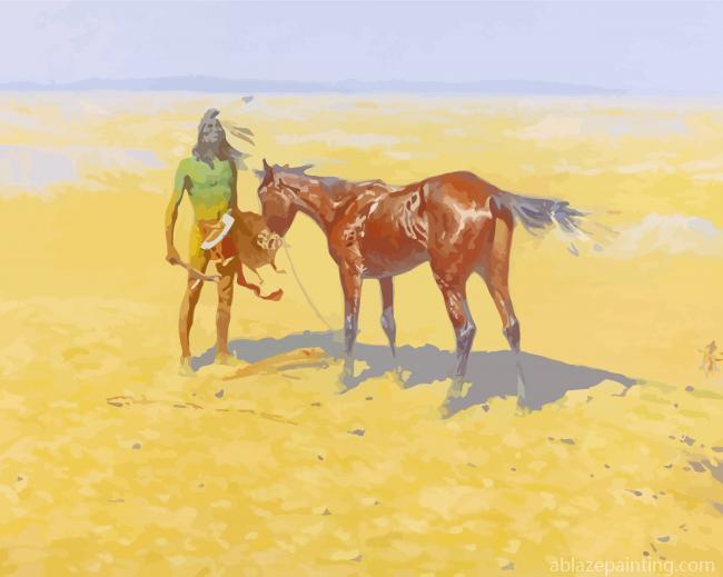 Ridden Down By Frederic Remington Paint By Numbers.jpg