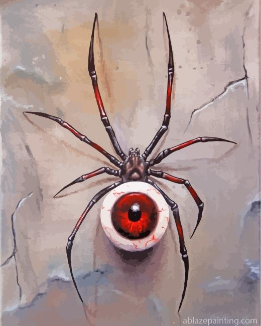 Fantasy Surreal Spider Paint By Numbers.jpg