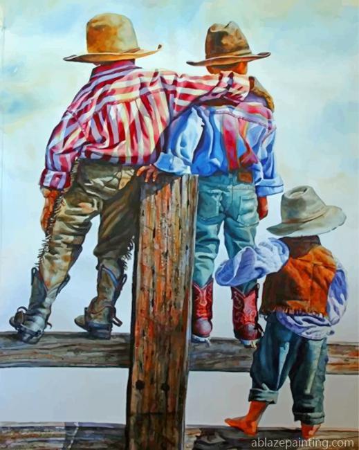 Little Cowboys Paint By Numbers.jpg