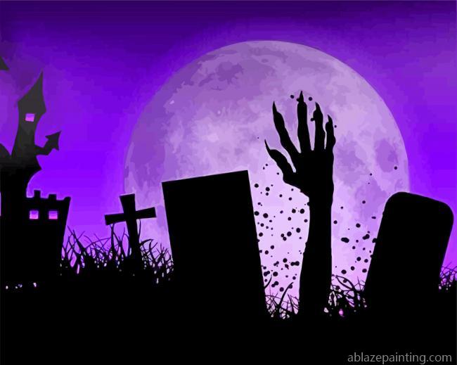 Zombie Hand Graveyard Paint By Numbers.jpg
