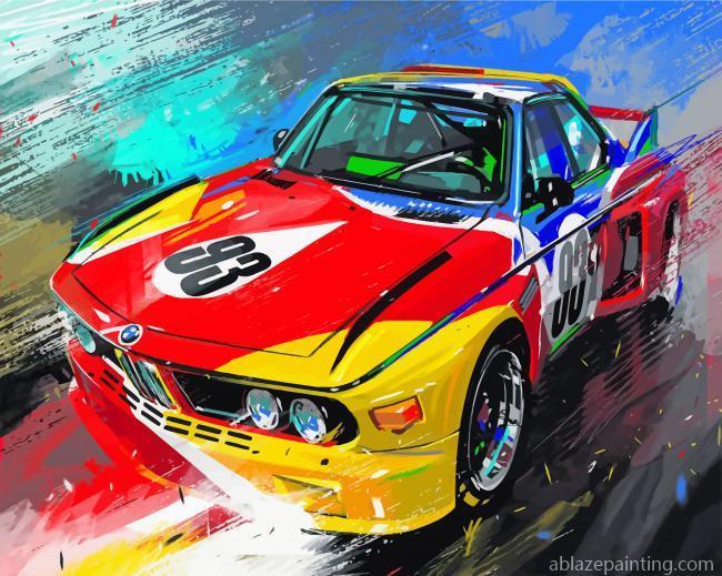 Race Car Art Paint By Numbers.jpg