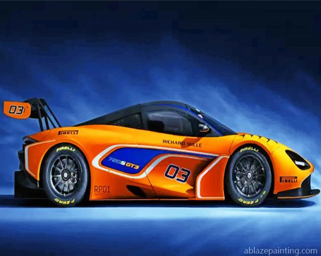 Orange Racing Car Paint By Numbers.jpg