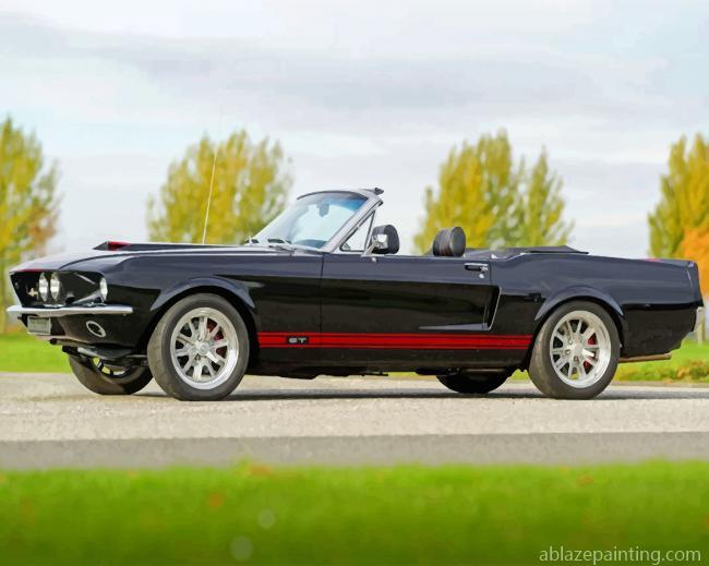 Black Ford 1967 Gt 500 Paint By Numbers.jpg