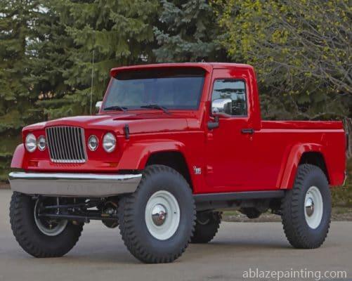 Red Jeep J12 Concept Car Paint By Numbers.jpg