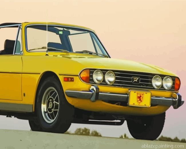 Aesthetic Yellow Triumph Stag Paint By Numbers.jpg