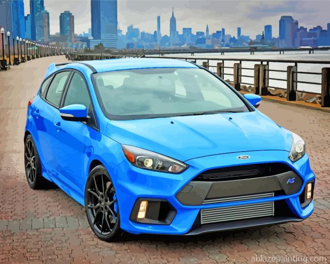 Blue Ford Focus Rs Paint By Numbers.jpg