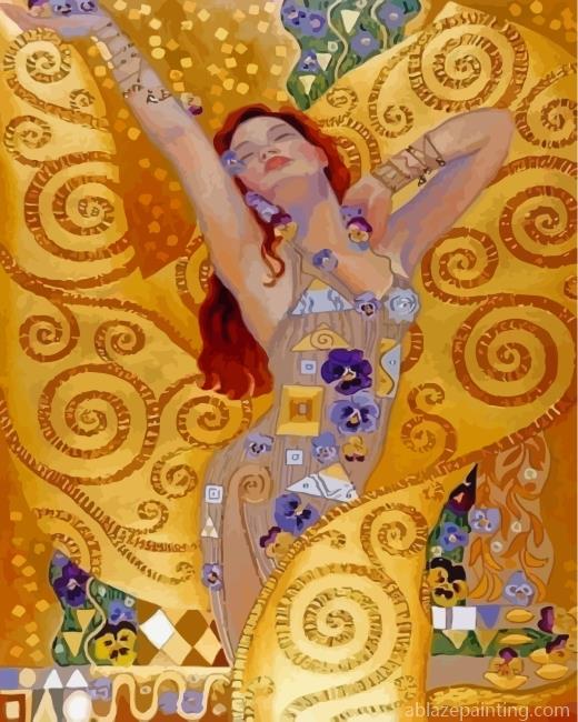 Woman By Klimt Paint By Numbers.jpg