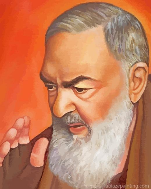 Aesthetic Saint Padre Pio Paint By Numbers.jpg