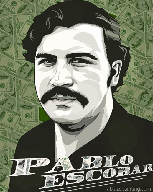 Pablo Escobar Illustration Art Paint By Numbers.jpg