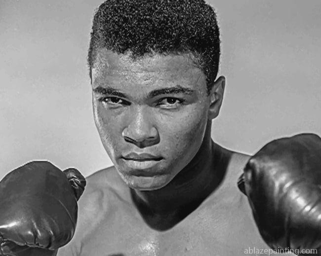 Muhammad Ali Black And White Paint By Numbers.jpg