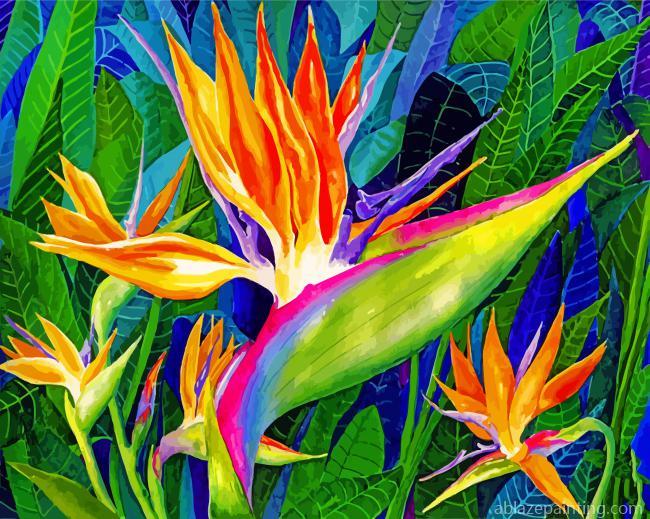 Bird Of Paradise Art Paint By Numbers.jpg