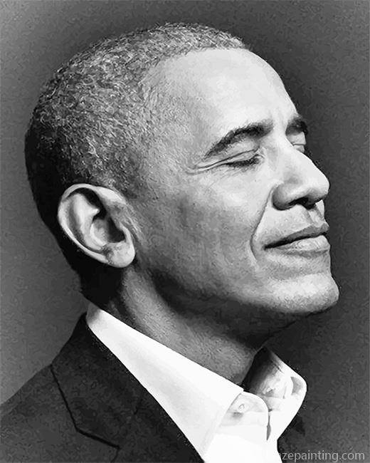 Obama Black And White New Paint By Numbers.jpg
