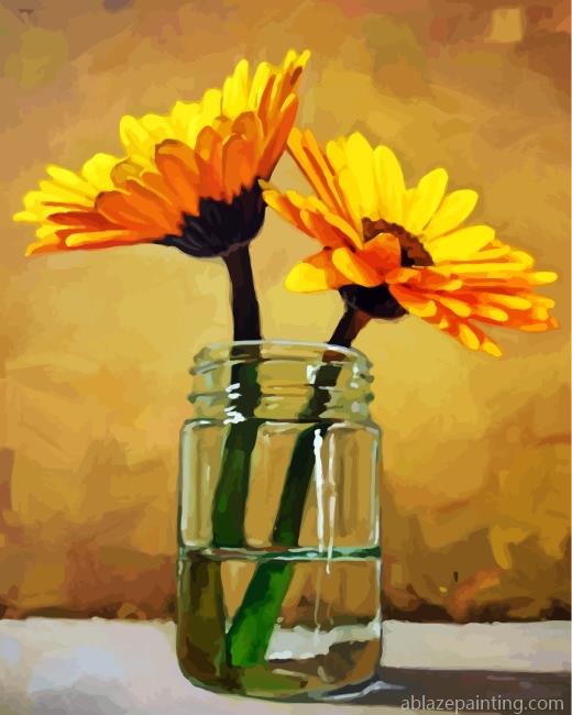 Sunflowers In Glass Paint By Numbers.jpg