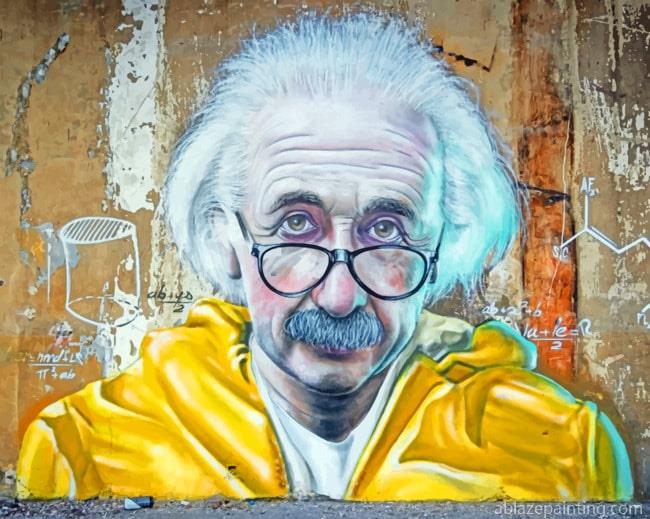 Albert Einstein Graffiti Arts Paint By Numbers.jpg