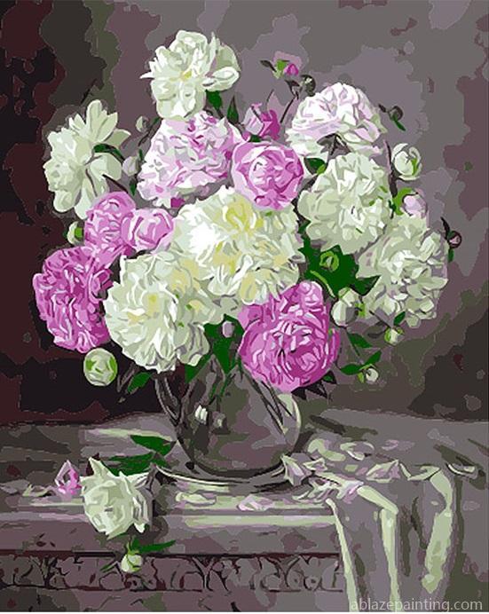Pink White Flowers Paint By Numbers.jpg