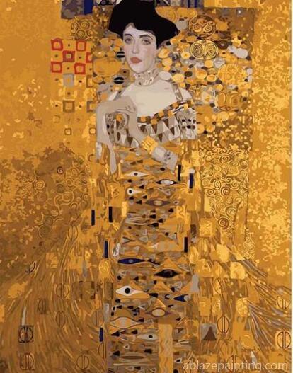 Portrait Of Mrs Adele Bloch Gustav Klimt Paint By Numbers.jpg