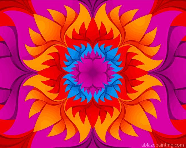 Colorful Flower Kaleidoscope Paint By Numbers.jpg