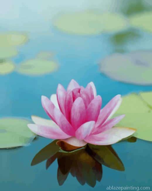 Lotus In Water New Paint By Numbers.jpg