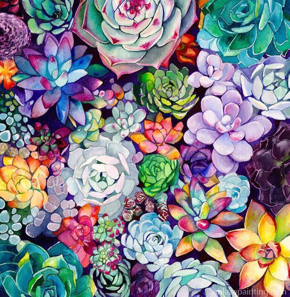 Succulent Flowers Paint By Numbers.jpg