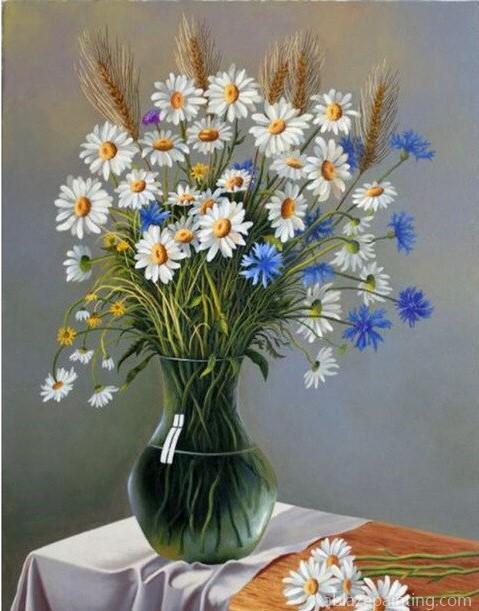 Oxeye Daisy Flowers Paint By Numbers.jpg