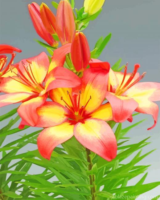 Orange Lily New Paint By Numbers.jpg