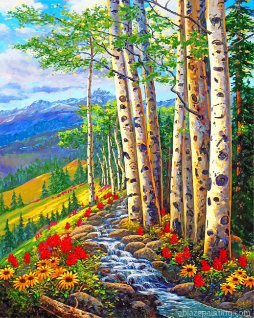 Aesthetic Birch Trees Paint By Numbers.jpg