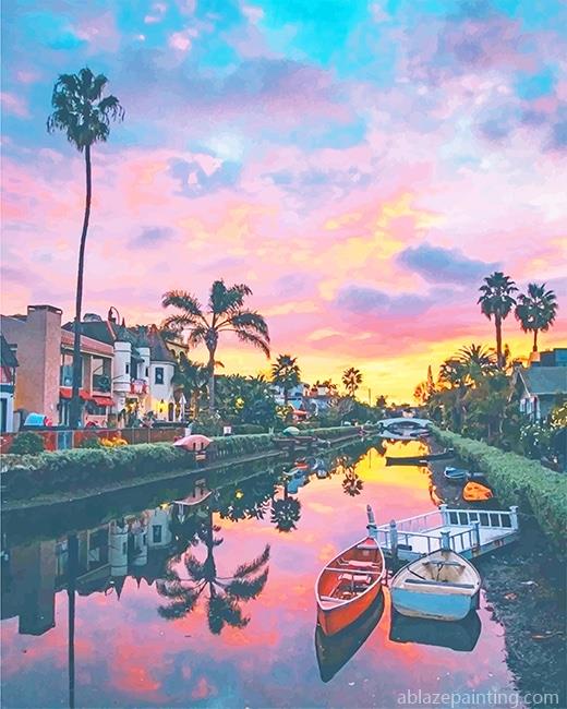 Venice Canals Walkaway Los Angeles California New Paint By Numbers.jpg
