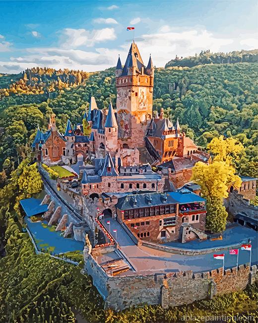 Aesthetic Cochem Castle Paint By Numbers.jpg