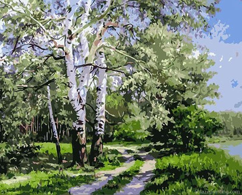 Birch Forest Paint By Numbers.jpg