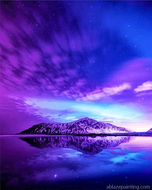 Beautiful Purple Sky New Paint By Numbers.jpg