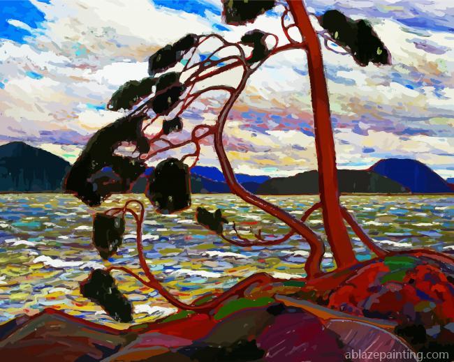 The West Wind Tom Thomson Paint By Numbers.jpg