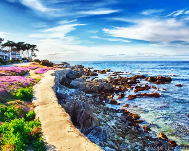 Aesthetic Monterey Beach Paint By Numbers.jpg