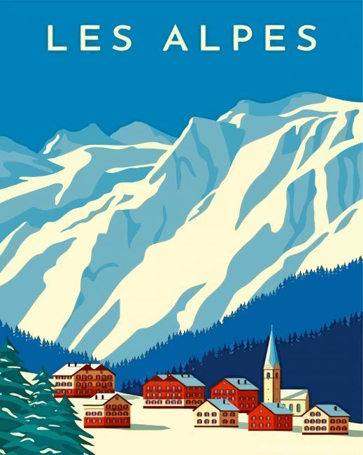 Les Alpes Paint By Numbers.jpg