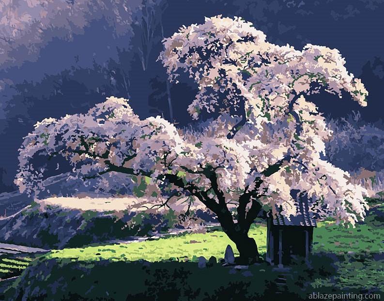 Holy Cherry Trees Landscape Paint By Numbers.jpg