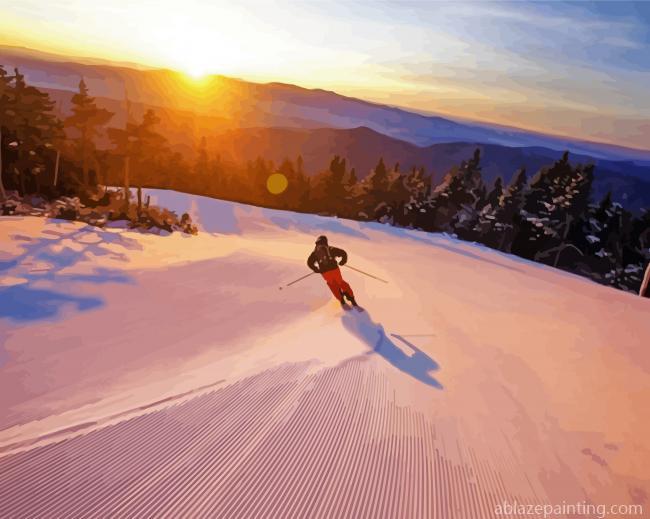 Skiing In Stowe Paint By Numbers.jpg