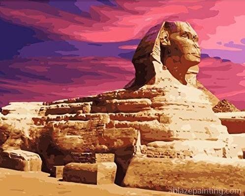 Pyramid Sphinx Landscape Paint By Numbers.jpg