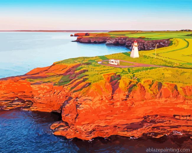 Lighthouse In Prince Edward Island Paint By Numbers.jpg