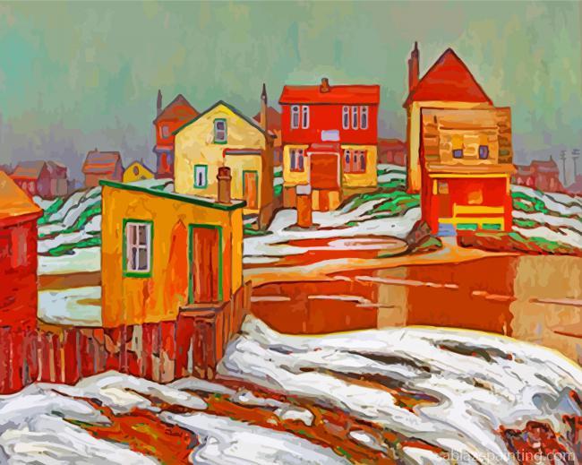 January Thaw Edge Of Town Paint By Numbers.jpg
