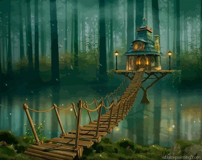 Forest Fairy Landscape Paint By Numbers.jpg
