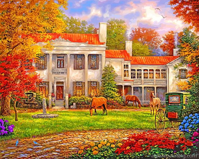 Autumn Afternoon At Belle Meade Paint By Numbers.jpg