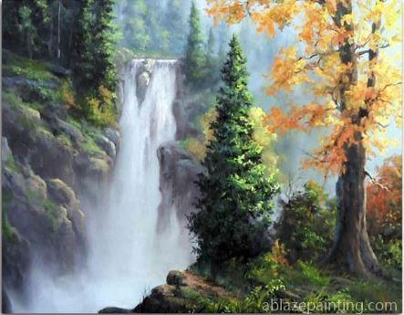 Tree Waterfall Landscape Paint By Numbers.jpg