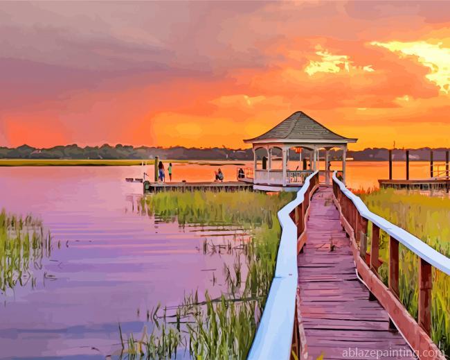 South Carolina Sunset Paint By Numbers.jpg