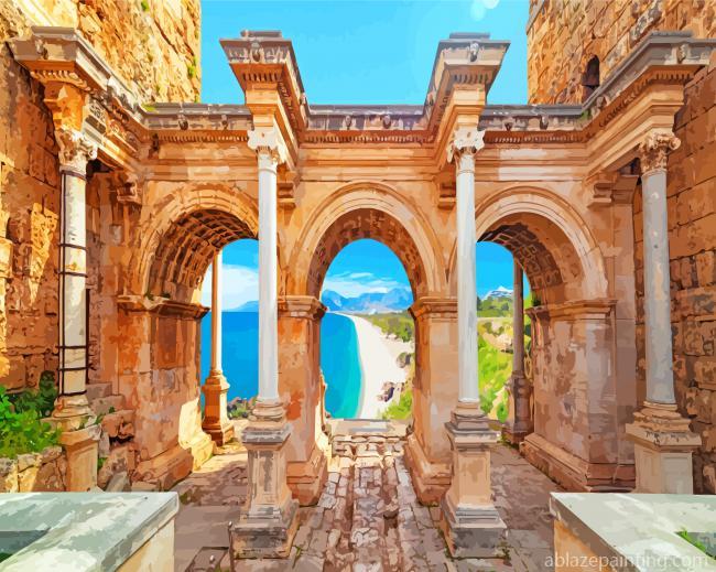 Hadrians Gate Antalya Paint By Numbers.jpg