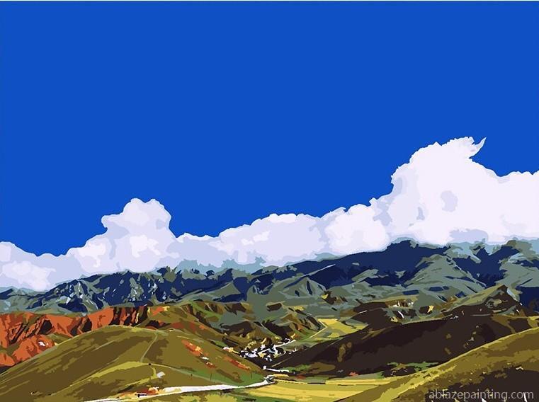 Hill And Blue Sky Paint By Numbers.jpg