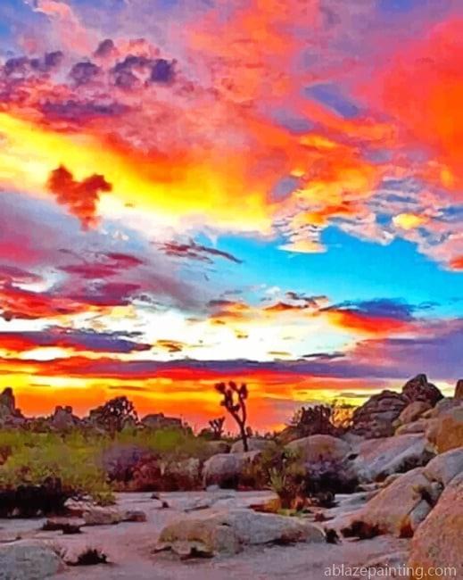 Joshua Tree National Park Landscapes Paint By Numbers.jpg
