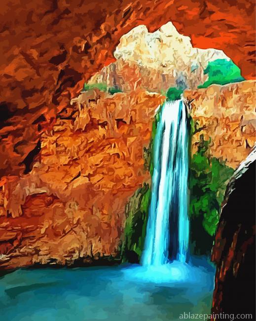 Havasu Falls Art Paint By Numbers.jpg
